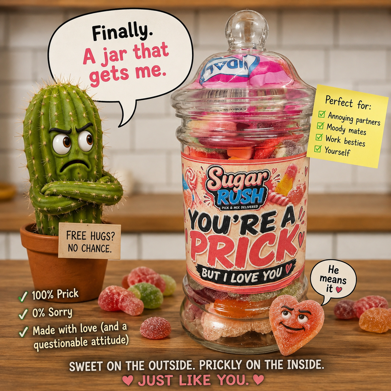 Naughty Sweet Jar