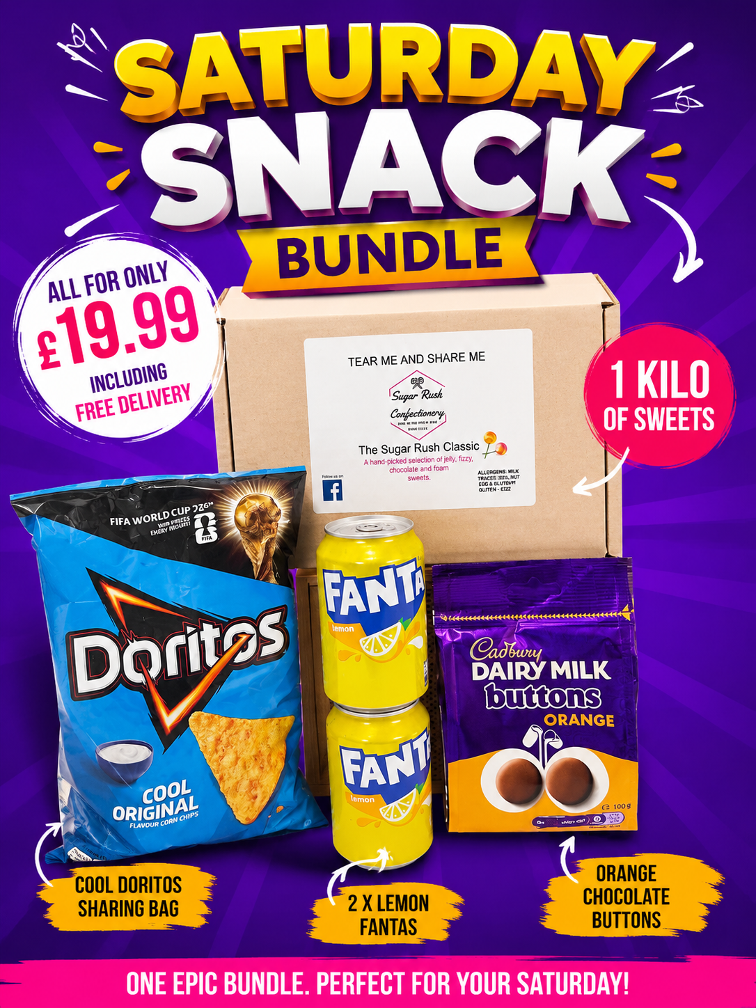 Saturdays Snack Bundle