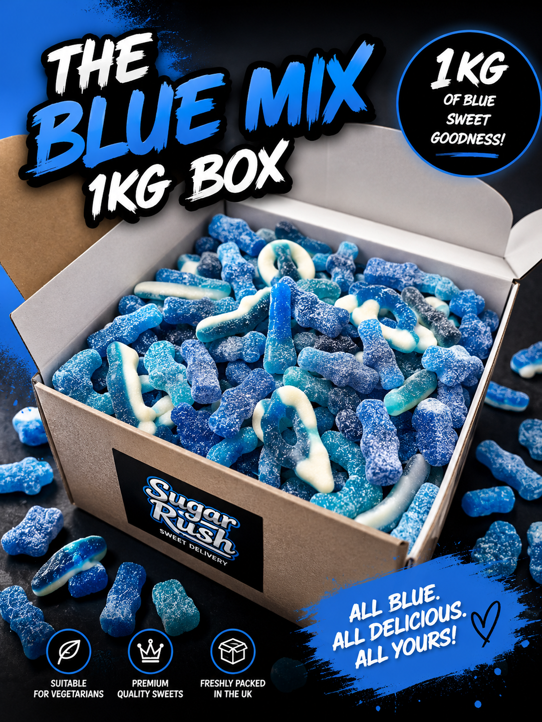 Blue Mix - Kilo Box