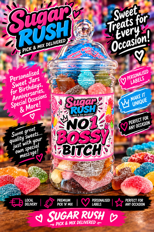 NO1 BOSSY BITCH - SWEER JAR - POSTAL