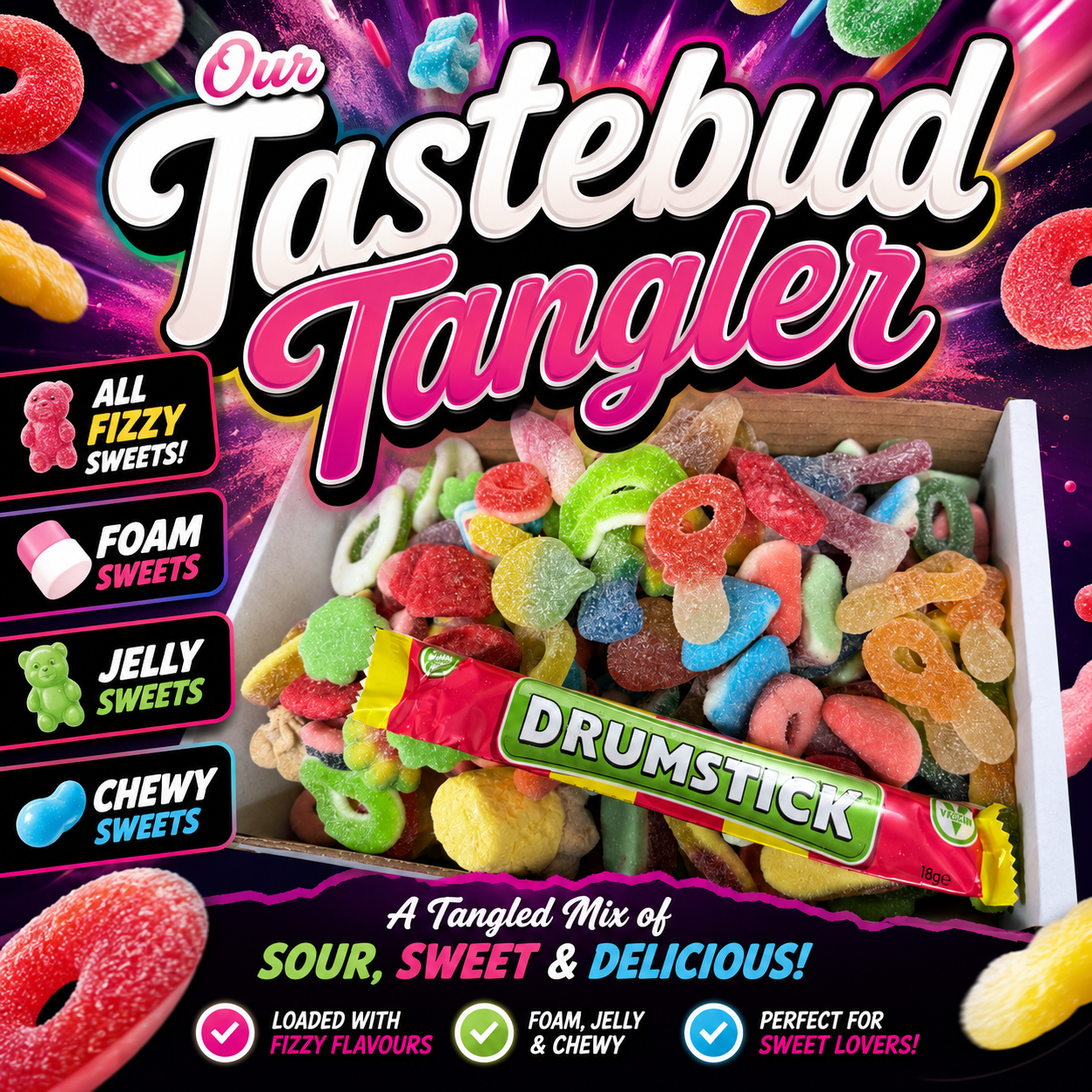 Tastebud Tangler Kilo Box
