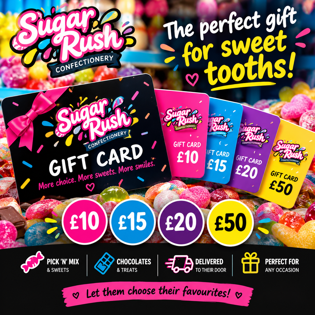 Sugar Rush Gift Card